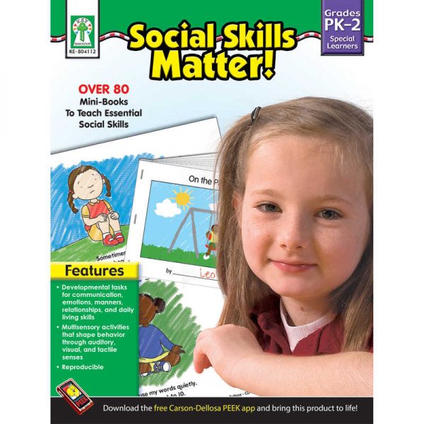Key Education Publishing Social Skills Matter! Resource Book, Grade PK-2, Paperback