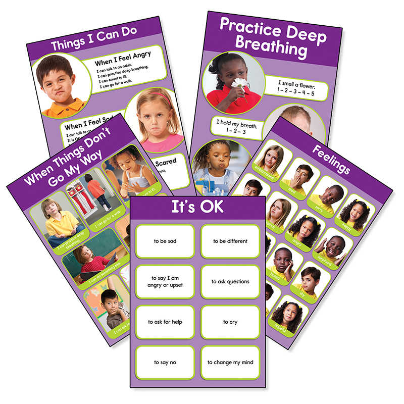 TeachersParadise - Carson Dellosa Education Feelings Bulletin Board Set ...