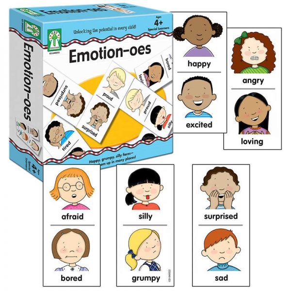 Carson Dellosa Education Emotion-oes Game