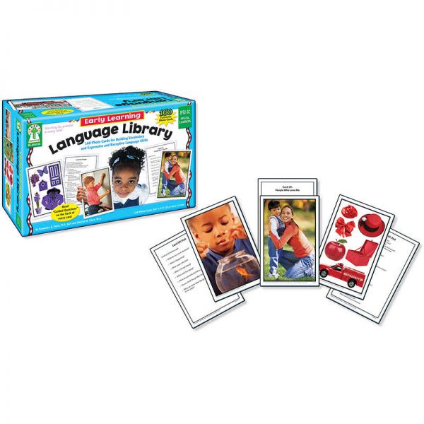 Key Education Publishing Early Learning Language Library Cards