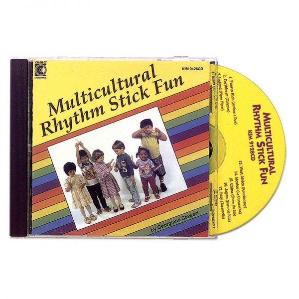 Kimbo Educational Multicultural Rhythm Stick Fun, CD
