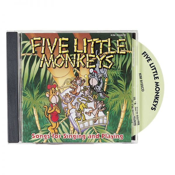 Kimbo Educational Five Little Monkeys, CD