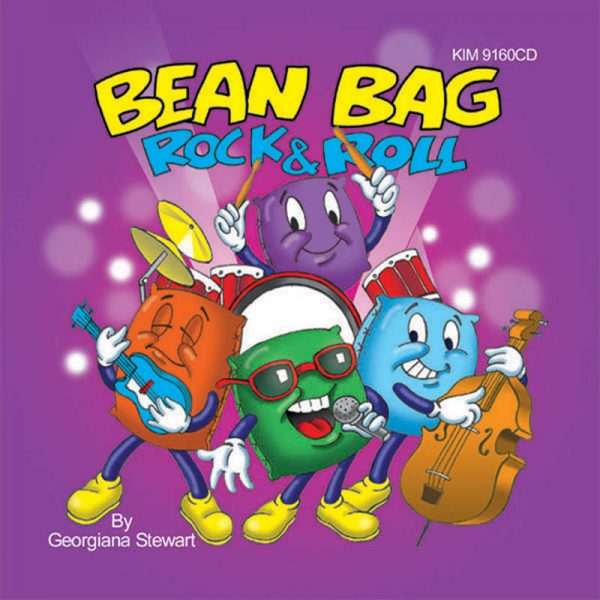 Kimbo Educational Bean Bag Rock & Roll CD