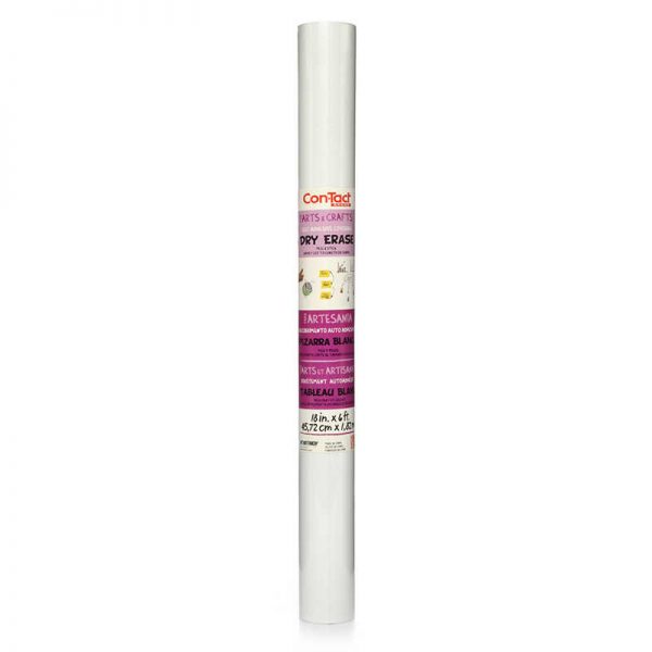 Con-Tact® Adhesive Roll, Dry Erase, 18" x 6'