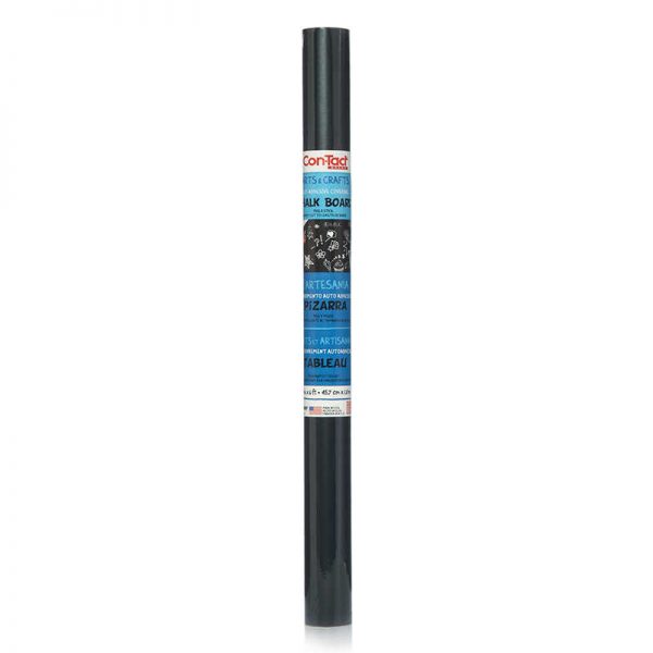 Con-Tact® Chalkboard Adhesive Roll, 18" x 6'