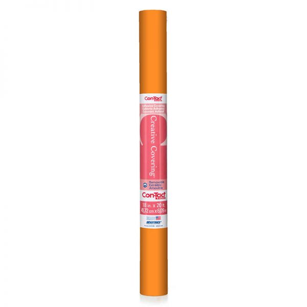 Con-Tact® Adhesive Roll, Orange, 18" x 20'