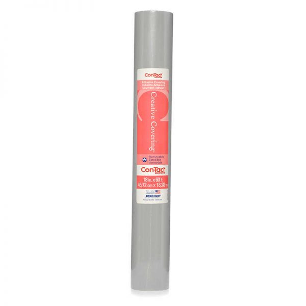 Con-Tact® Adhesive Roll, Slate Gray, 18" x 60'