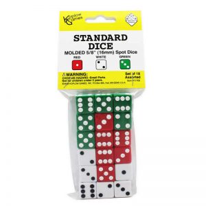 Koplow Games Dot Dice Set, 18/pkg