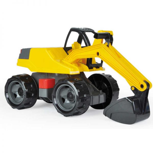 LENA Toys Powerful Giants Excavator Truck, Yellow