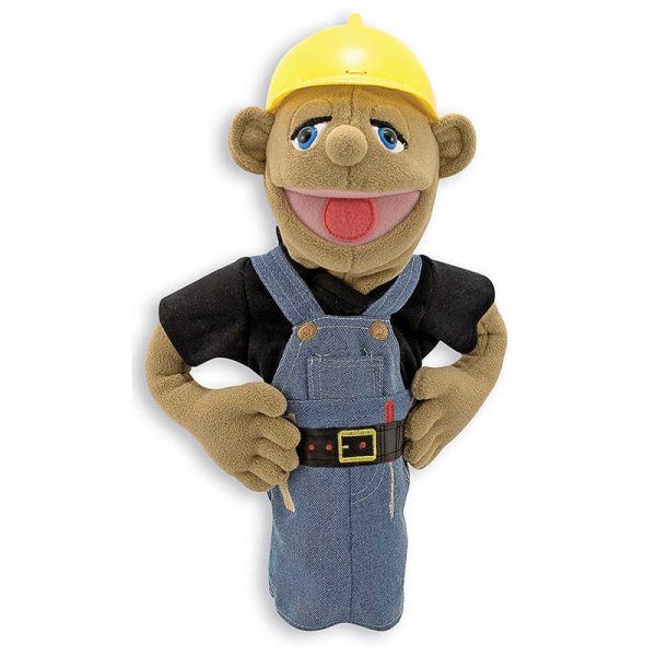 Melissa & Doug Construction Worker Theater Puppet