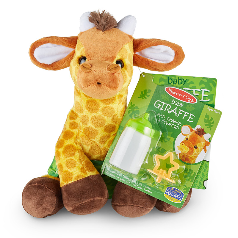 little giraffe stuffed animal