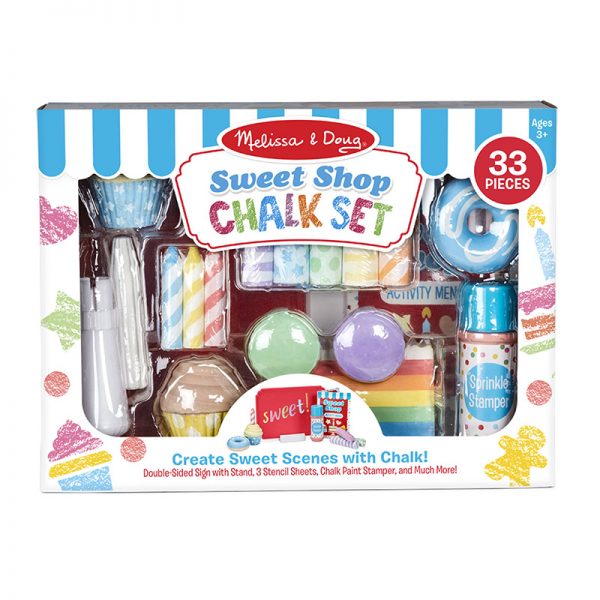 Melissa & Doug Sweet Shop Chalk Play Set