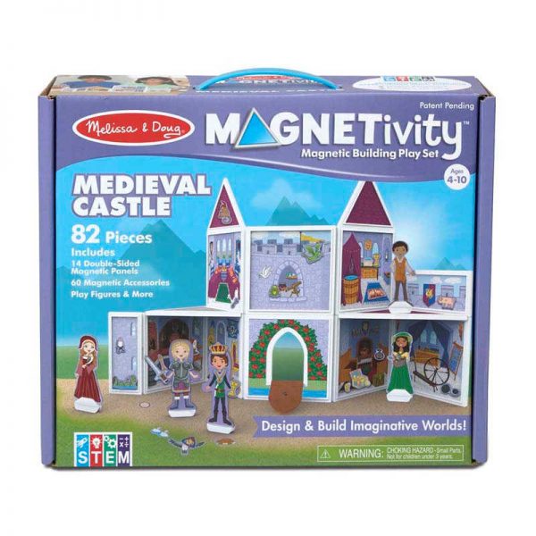 Melissa & Doug Magnetivity™ Magnetic Building Play Set: Medieval Castle