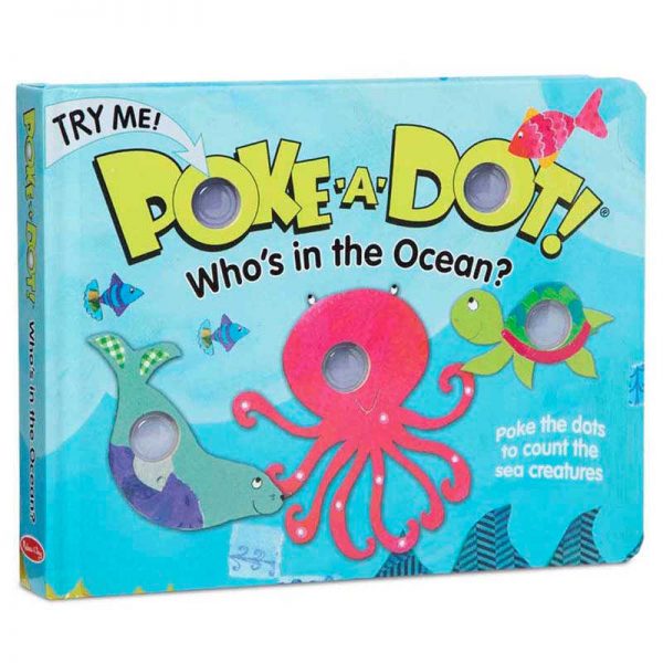 Melissa & Doug Poke-A-Dot!®: Who's in the Ocean?