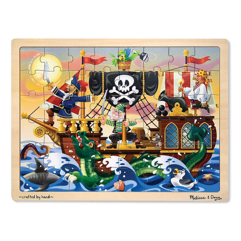 Melissa & Doug Pirate Adventure Jigsaw Puzzle
