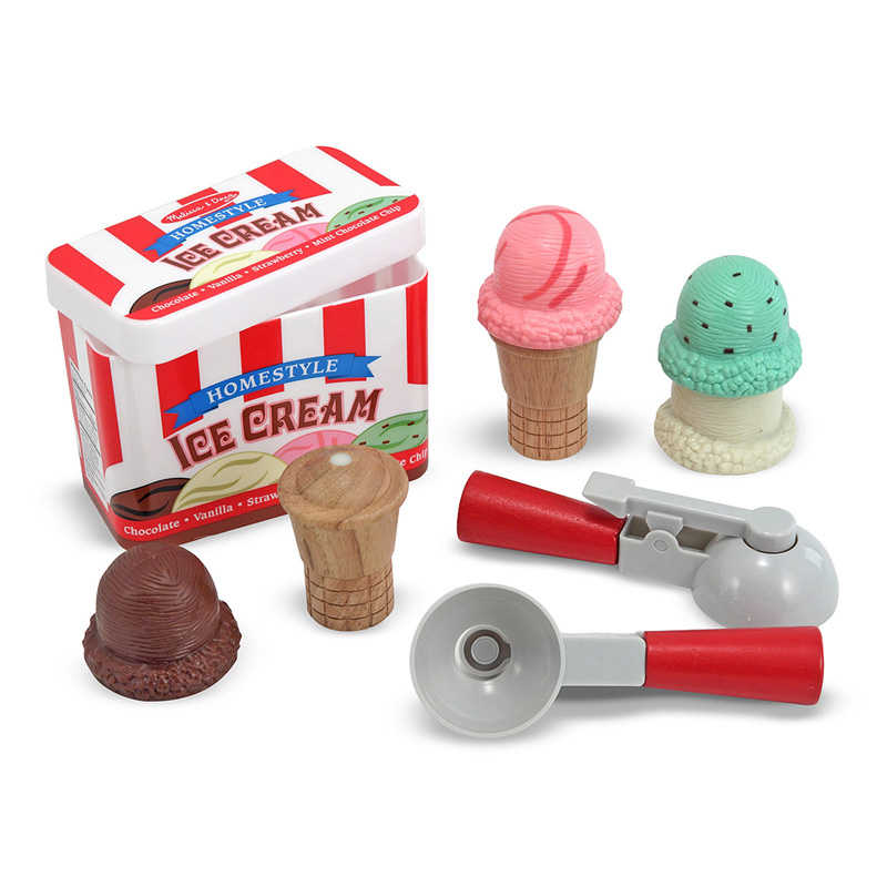 Teachersparadise Melissa And Doug Scoop And Stack Ice Cream Cone Playset