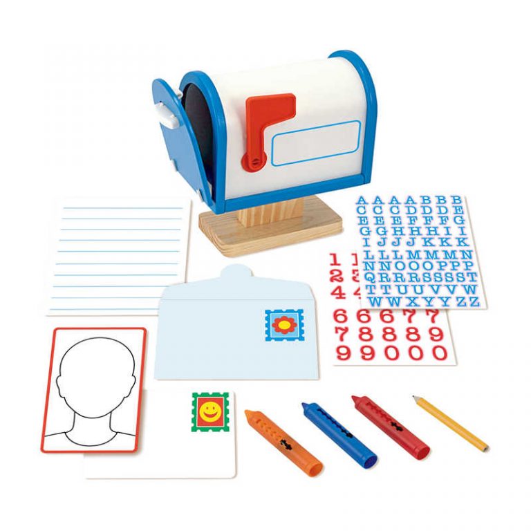 melissa and doug blue mailbox