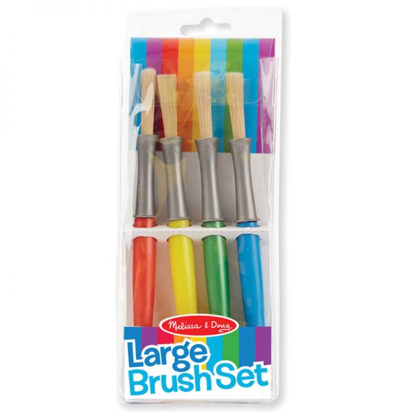 Melissa & Doug Large Paint Brushes, Set of 4