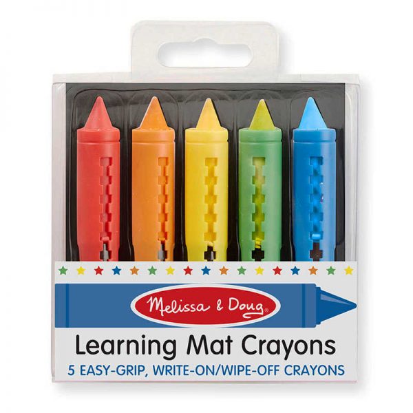 Melissa & Doug Learning Mat Crayons