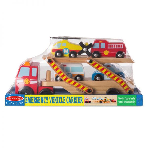 Melissa & Doug Emergency Vehicle Carrier