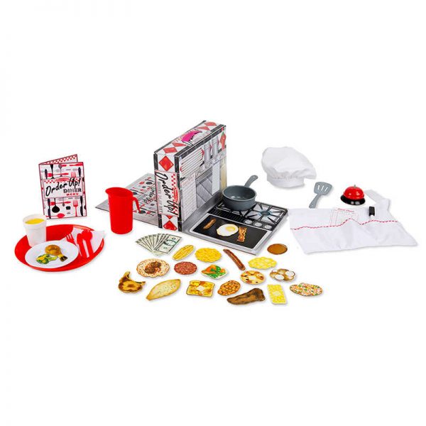 Melissa & Doug Order Up! Diner Play Set