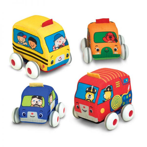 Melissa & Doug Pull-Back Vehicles Baby and Toddler Toy