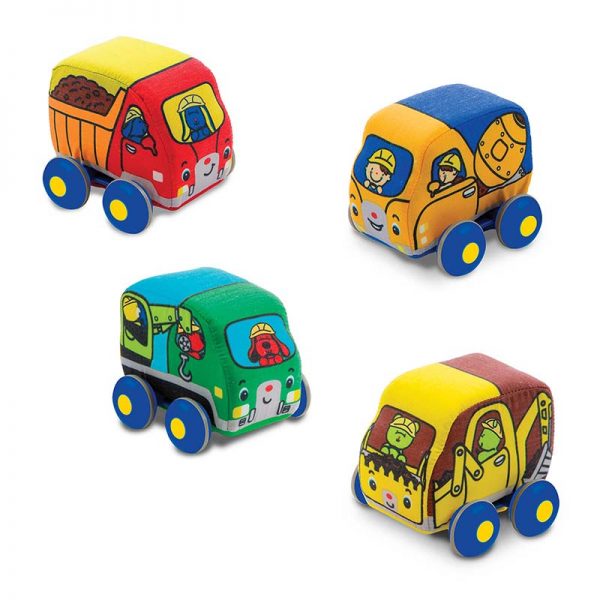 Melissa & Doug Pull Back Construction Vehicles