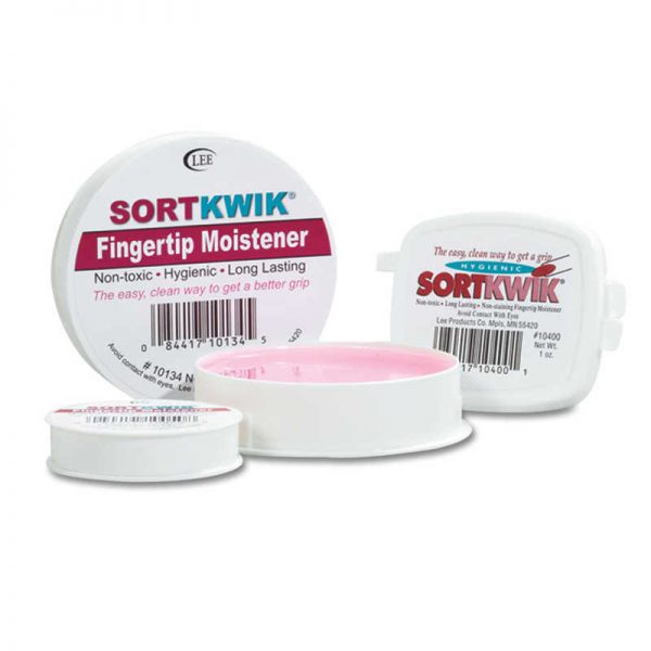 Lee Products Sortkwik® Hygienic Fingertip Moistener, 3/8 oz.