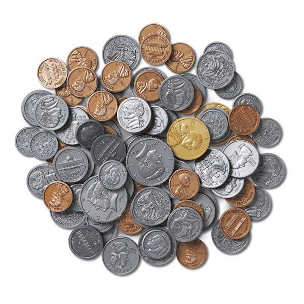 Learning Resources Assorted Treasury Coin, Pack of 460