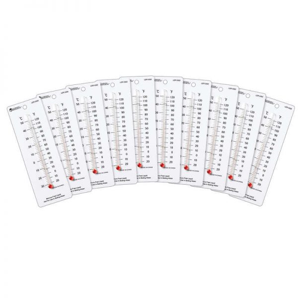 Learning Resources Student Thermometer, Pack of 10