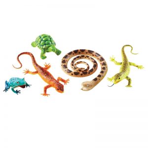 Learning Resources Jumbo Reptiles & Amphibians, Set of 5