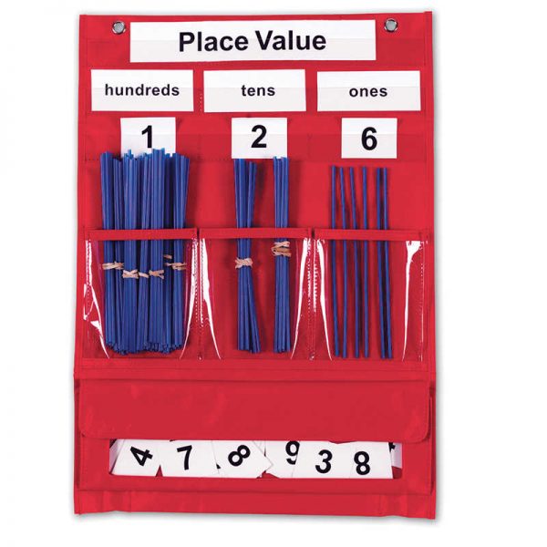 Learning Resources Counting & Place Value Pocket Chart