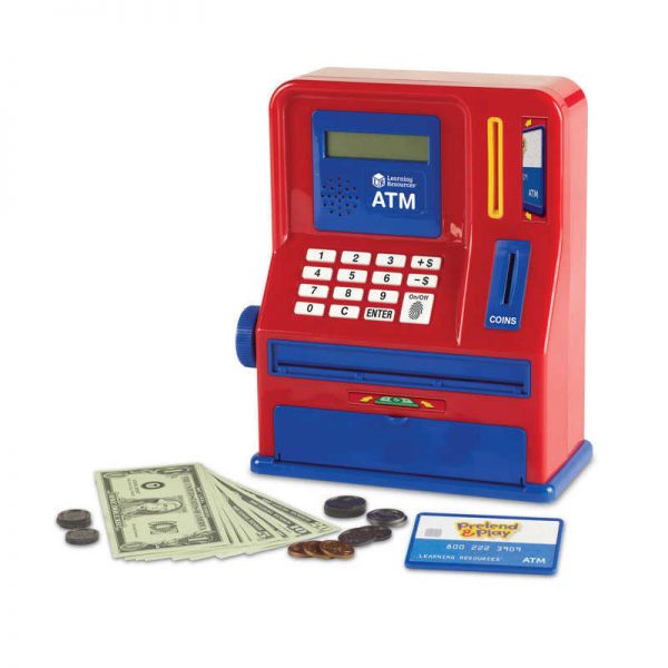 Learning Resources Pretend and Play® Teaching ATM Bank