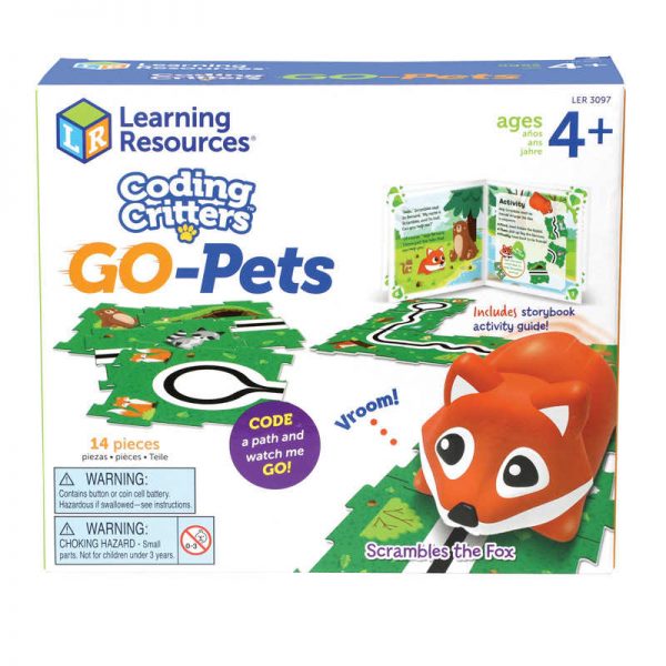 Learning Resources Coding Critters™ Go-Pets, Scrambles the Fox