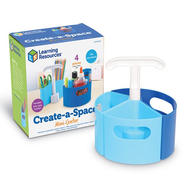 Learning Resources Create-A-Space™ Mini-Center, Blue