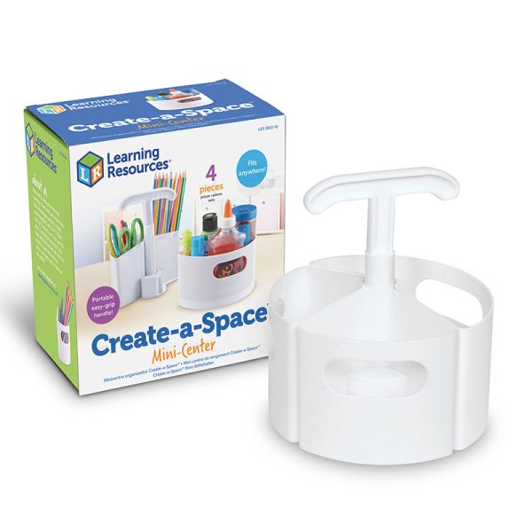 Learning Resources Create-A-Space™ Mini-Center White
