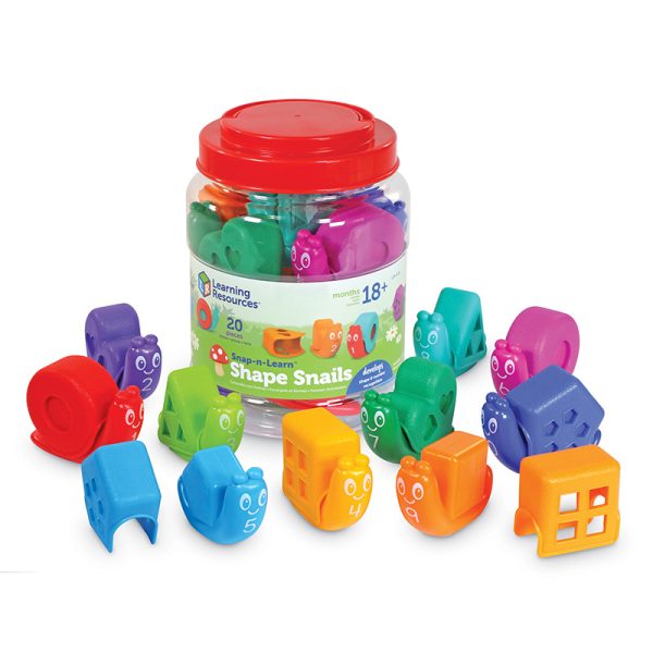 Learning Resources Snap-N-Learn™ Shape Snails