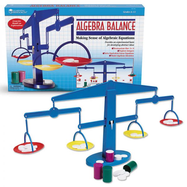 Learning Resources Four-Pan Algebra Balance Set