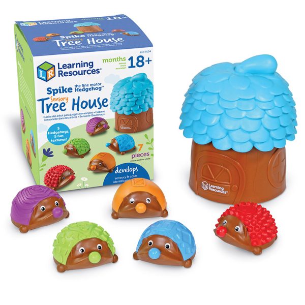 Learning Resources Spike the Fine Motor Hedgehog® Sensory Tree House