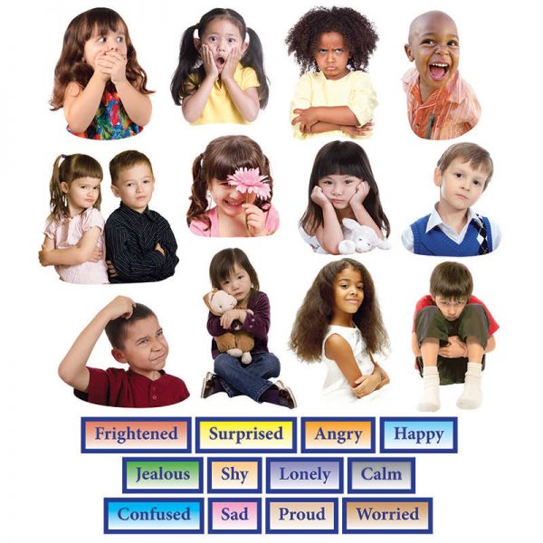 Little Folks Visuals Emotions Flannelboard Set