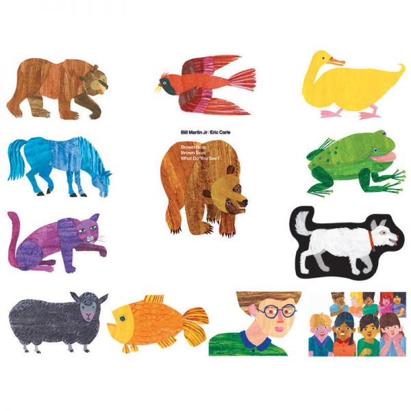 Little Folks Visuals Brown Bear, Brown Bear, What Do You See?™ Flannelboard Set