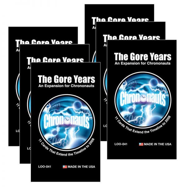 Looney Labs Chrononauts™ The Gore Years Expansion Pack, 6 Packs