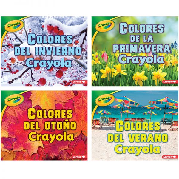 Crayola® Seasons Estaciones Crayola ® (Crayola ® Seasons), Set of 4 books, Spanish