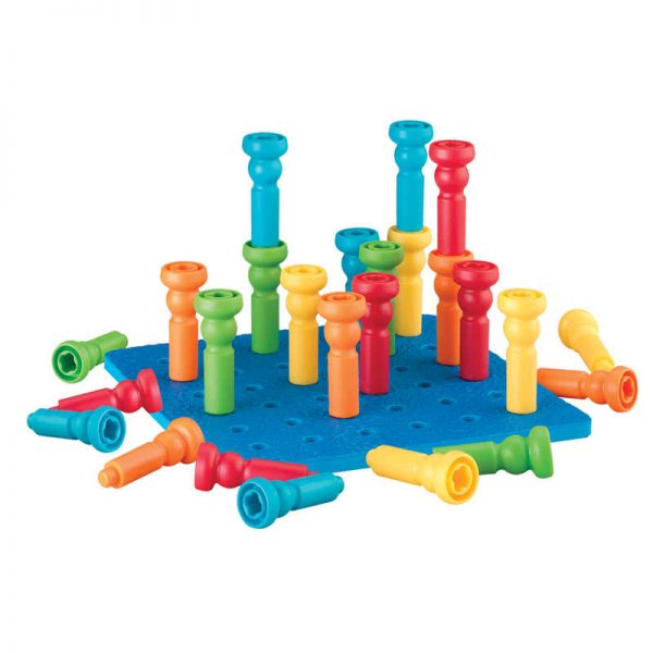 Lauri® Tall-Stackers™ Pegs & Pegboard Set