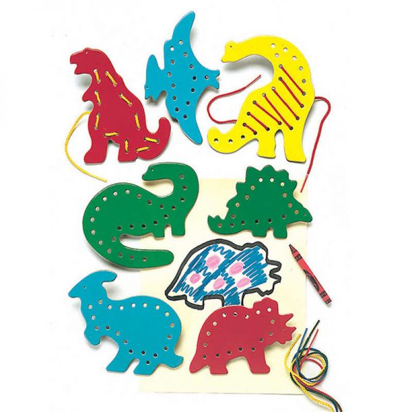 Lauri® Lacing & Tracing™ Dinosaurs