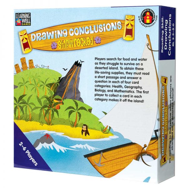 Learning Well Games Drawing Conclusions—Shipwrecked Game, Blue Levels 3.5-5.0