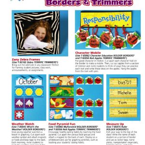 Learning Fun with Bulletin Borders & Trimmers by TREND enterprises