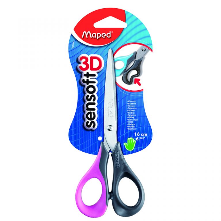 Maped® 6" Sensoft Scissors with Flexible Handles