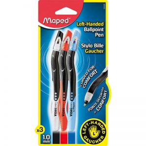 Maped® Visiopen Ball-Point For Lefties - 3pk