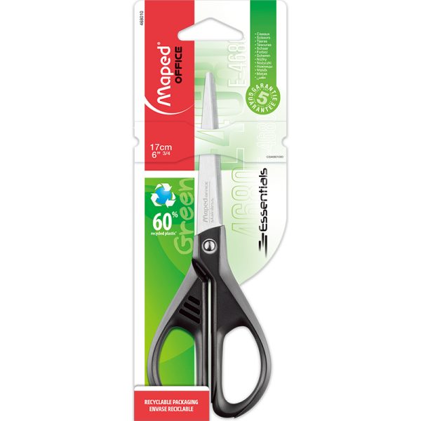Maped Essentials Eco-Friendly Multipurpose Scissors 6.75"